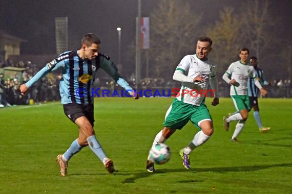 BFV Rothaus-Pokal 2021/22 FC Zuzenhausen vs SV Waldhof (© Siegfried Lörz)